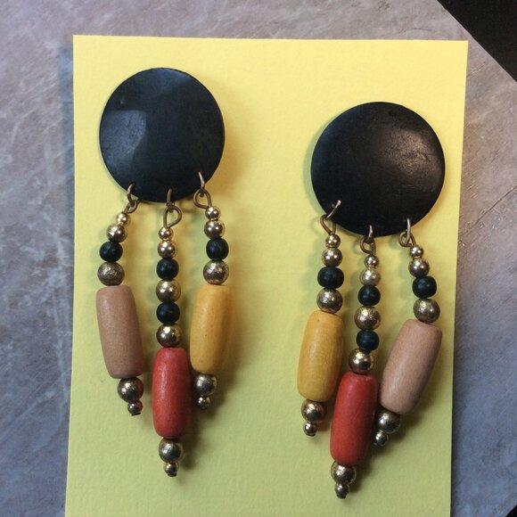 Rock that '80s Vibe with these Fun Earrings!  #RetroChic #VintageGlam #Bodacious - Picture 1 of 2